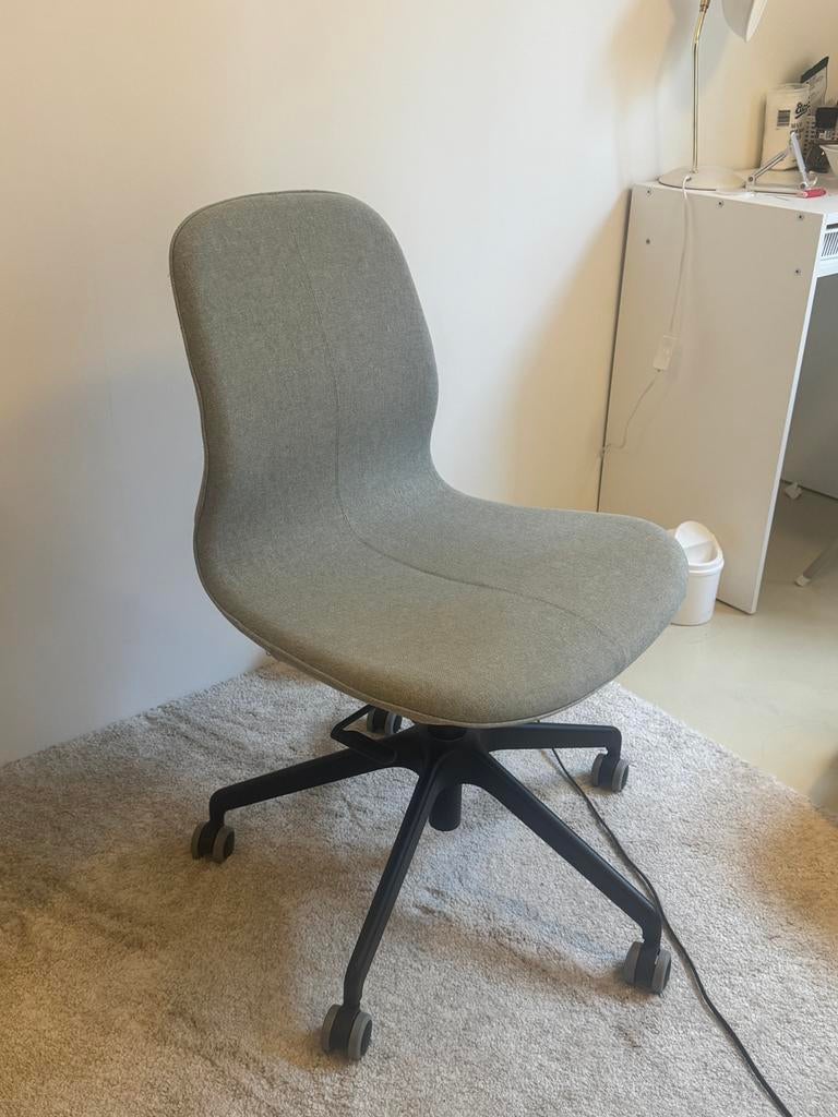 Ikea bureaustoel, Ophalen, Gebruikt, Grijs, Bureaustoel