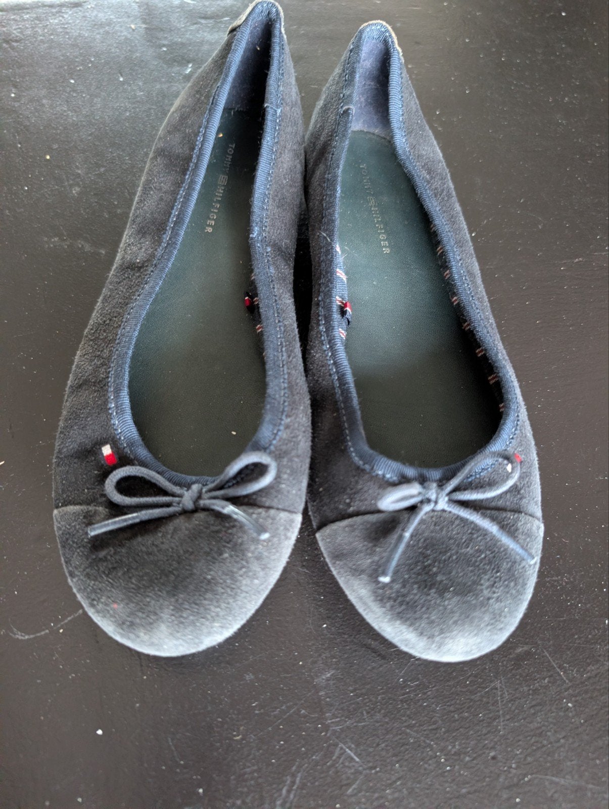 Tommy Hilfiger Ballerina's - Maat 39, Blauw, Zo goed als nieuw, Tommy Hilfiger, Ballerina's