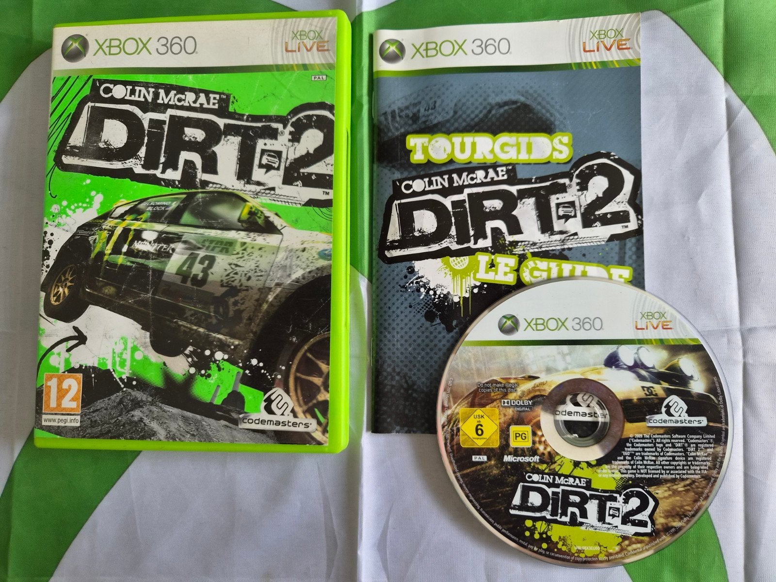 Colin Mcrae Dirt 2 - Xbox 360, Verzenden, 1 speler, Racen en Vliegen, Zo goed als nieuw