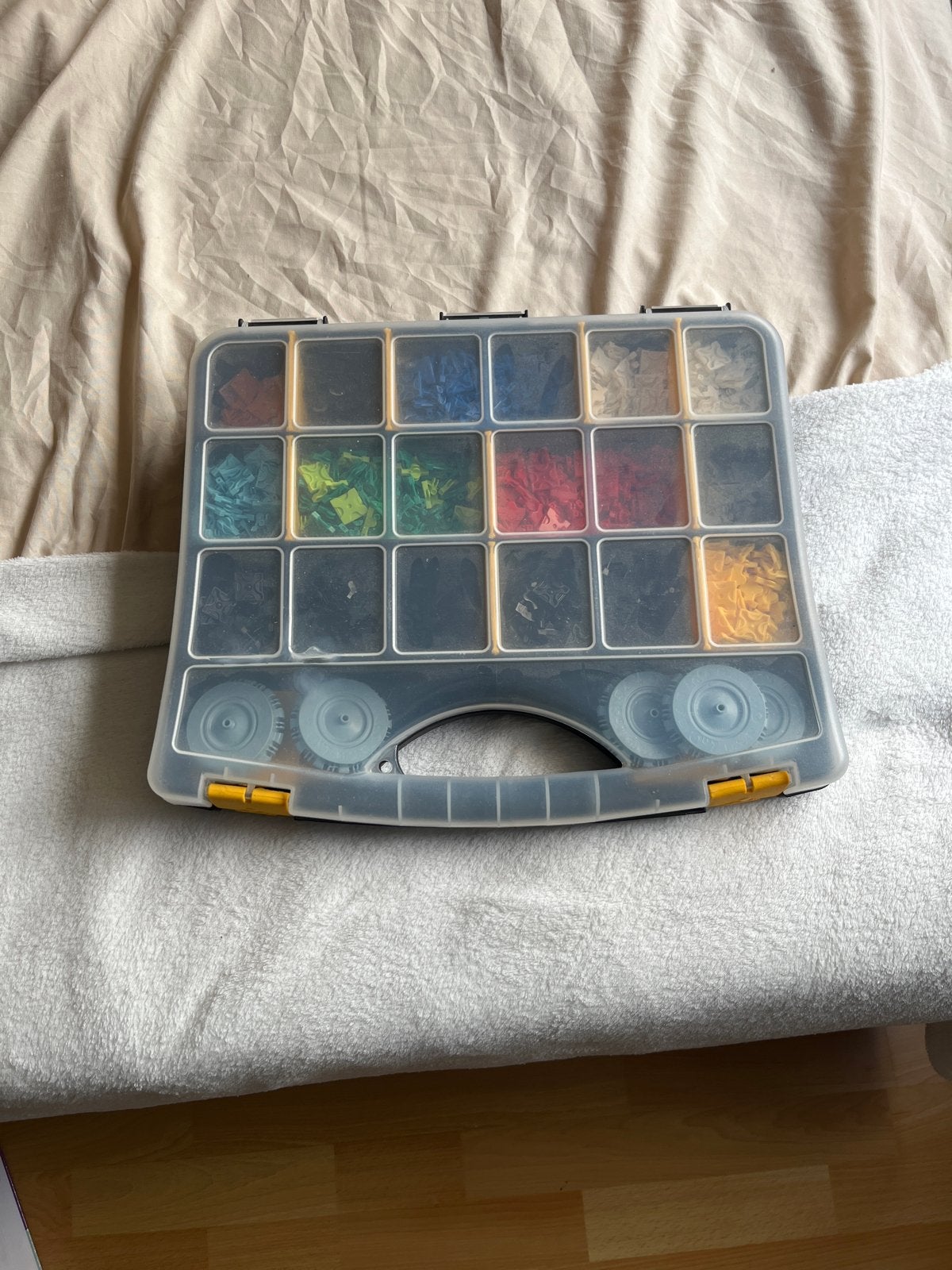Officiële LaQ set met diverse kleuren en wielen, Ophalen, Gebruikt, Overige merken