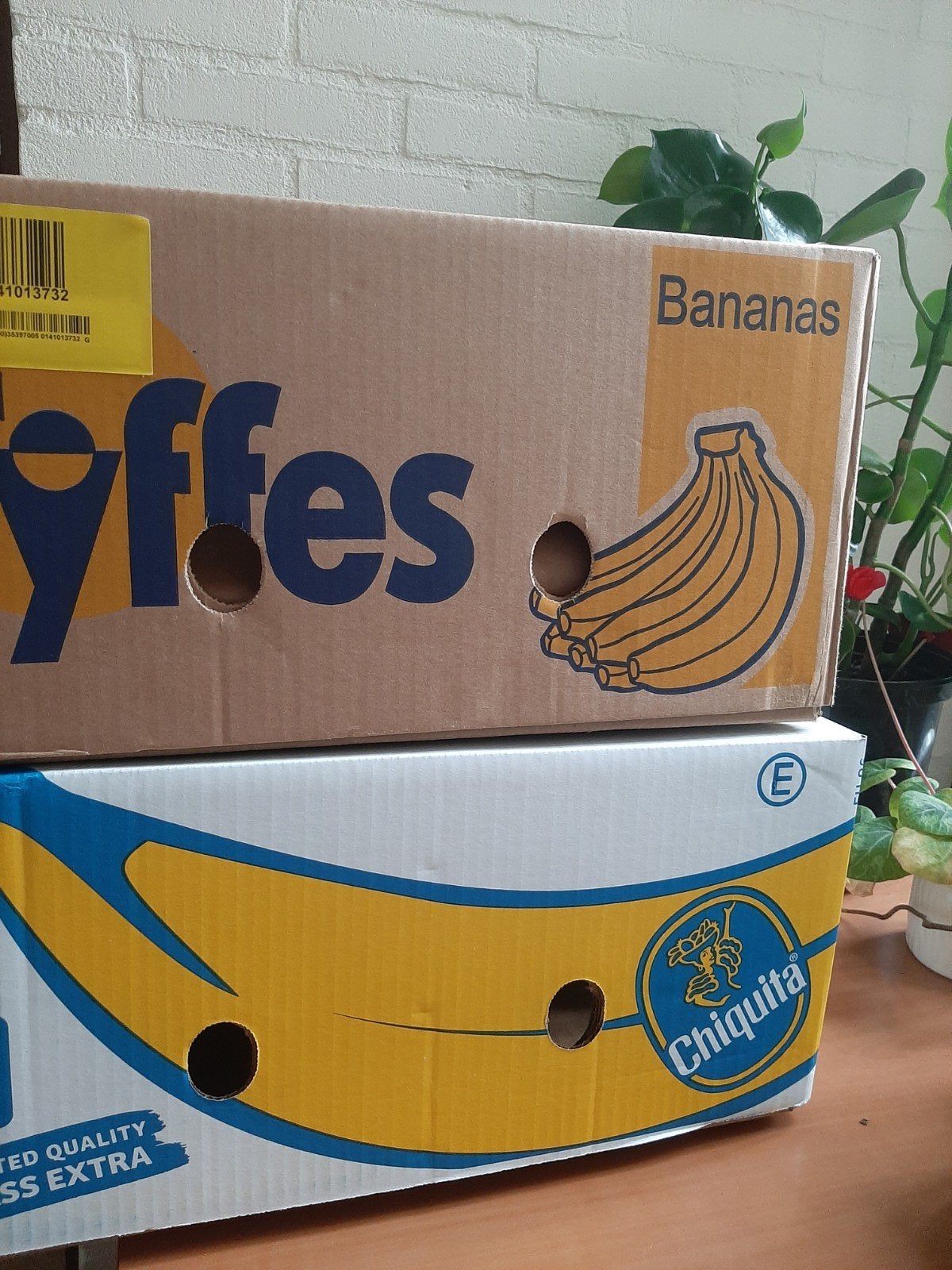 Bananendozen, Ophalen, Doos, 40 tot 60 cm, 50 tot 75 cm