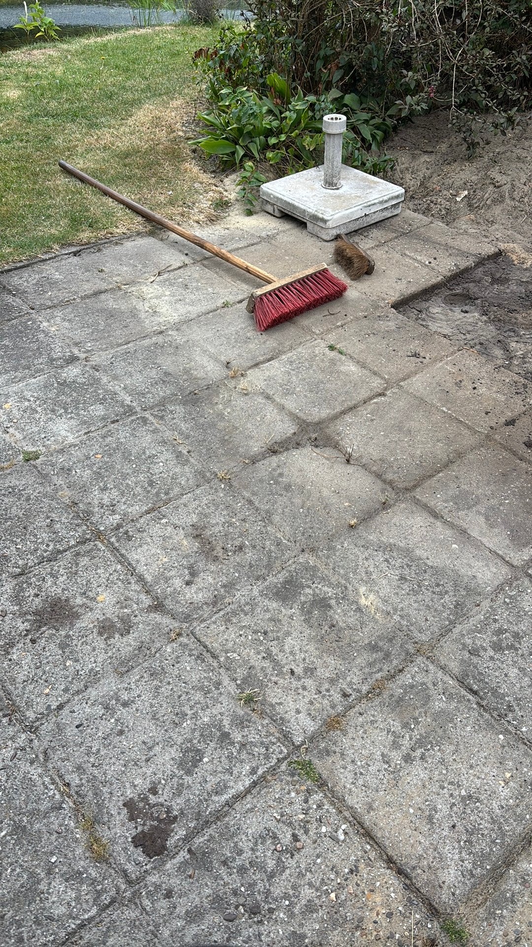 Oude stoeptegels, Tuin en Terras, Tegels en Klinkers, Ophalen, Gebruikt, Overige materialen, Overige typen
