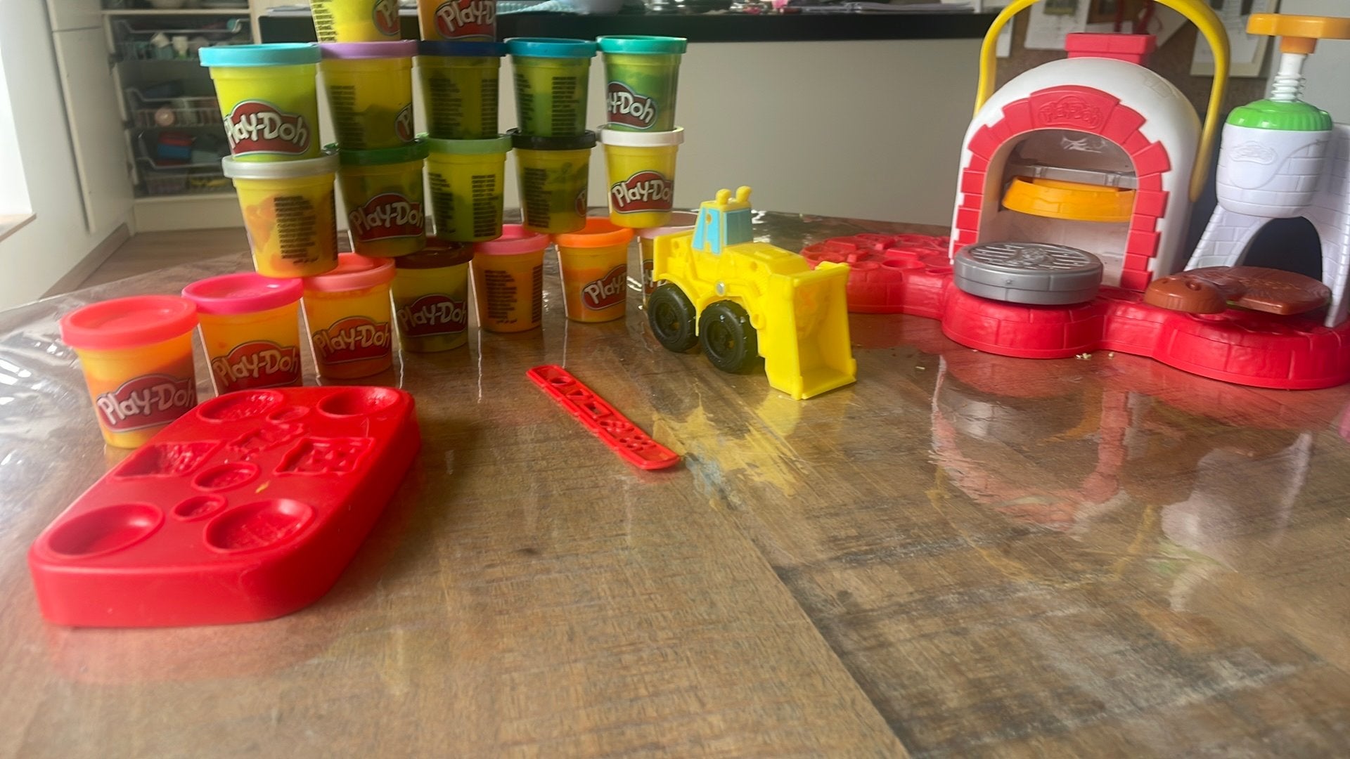 Play-doh gebruikt set, Ophalen of Verzenden, Zo goed als nieuw, Duplo