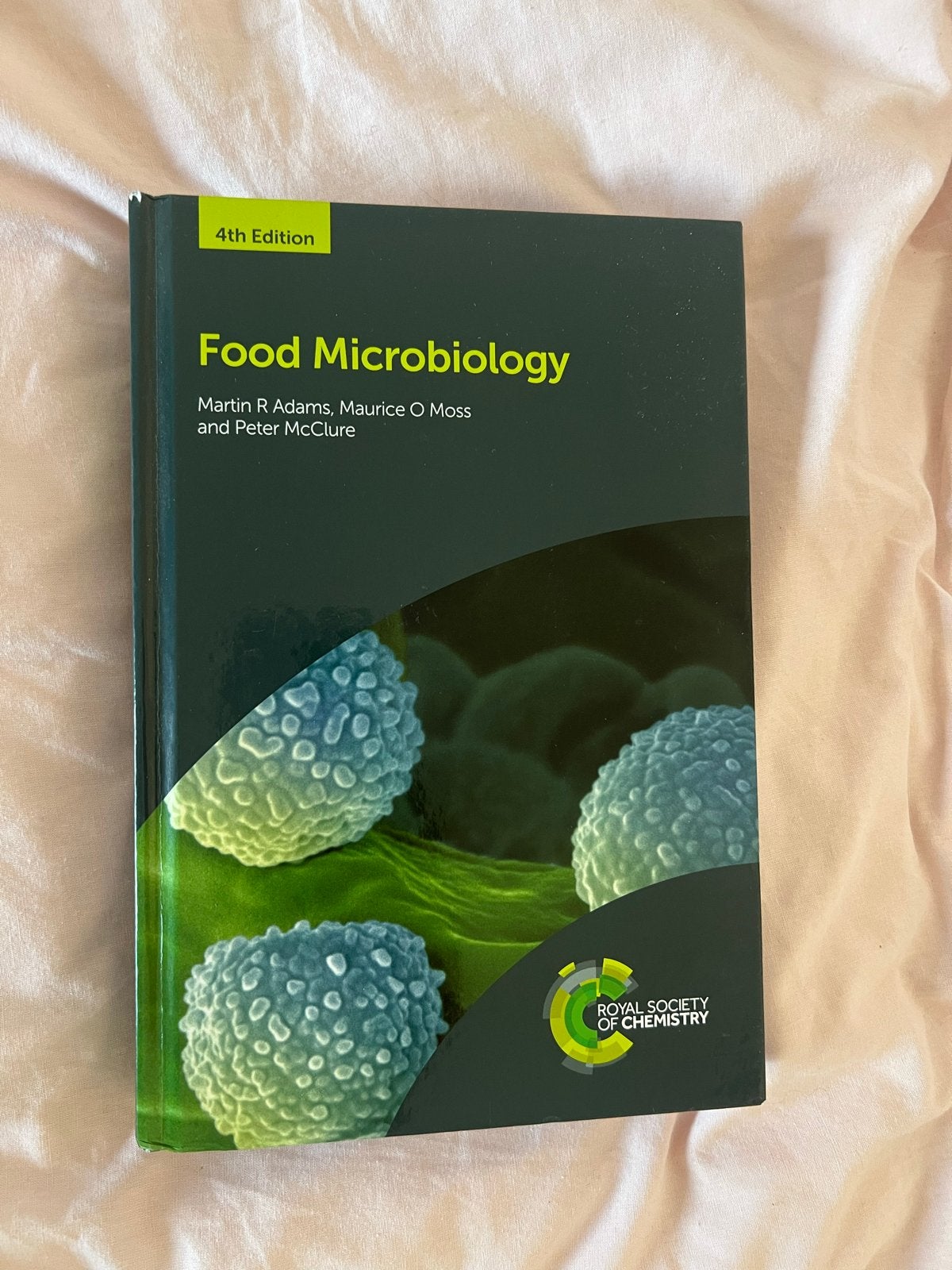 Food Microbiology - 4th Edition - Adams, Moss, McClure, Ophalen of Verzenden, Beta, Zo goed als nieuw, HBO
