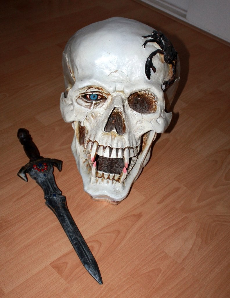 Halloween  Skull, Ophalen, Gebruikt, Feestartikel, Halloween of Griezel