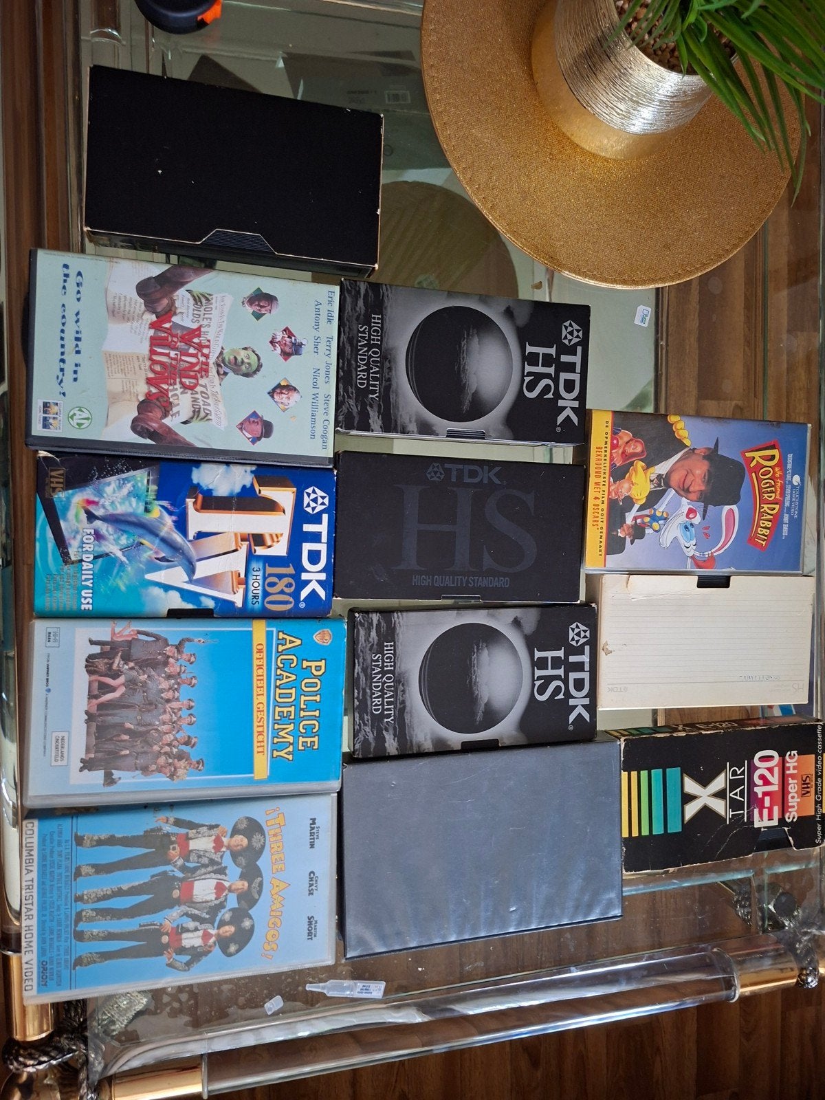 Diverse VHS-banden: films en blanco TDK HS tapes, Ophalen, Alle leeftijden, Komedie, VHS