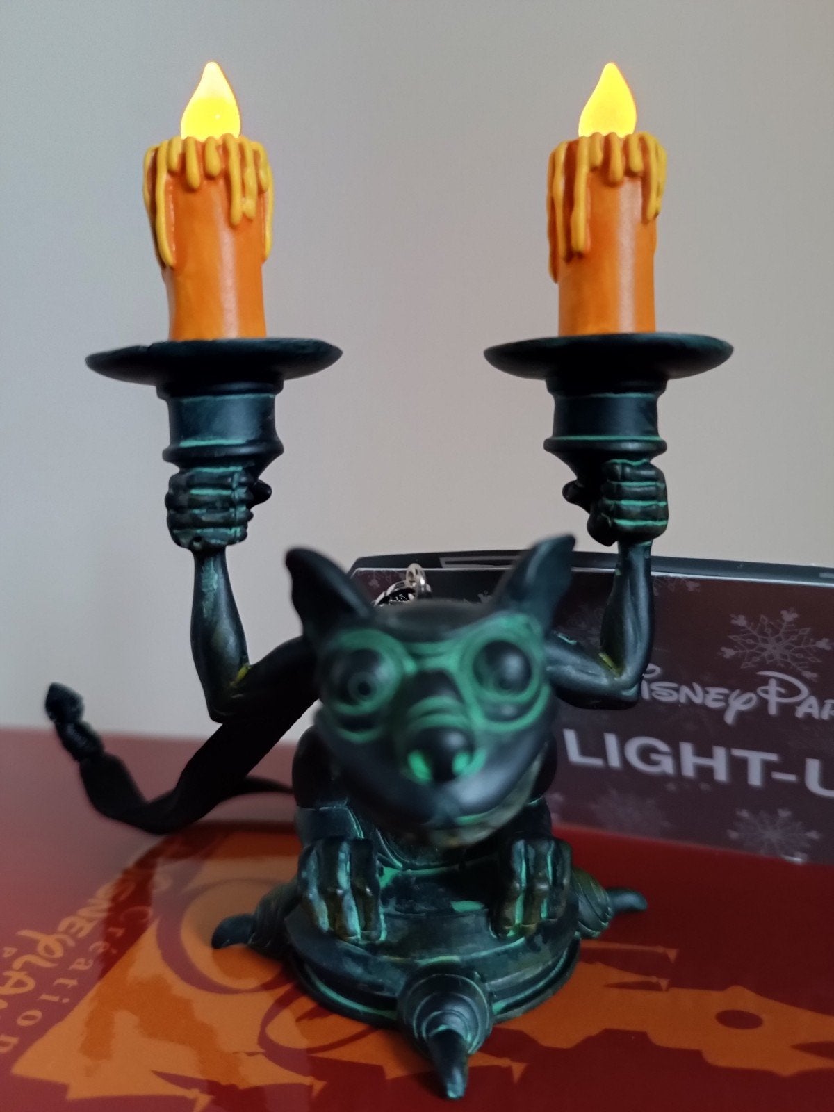 Disney Kerst Ornament Parks Phantom Manor Gargoyle, Ophalen of Verzenden, Kandelaar