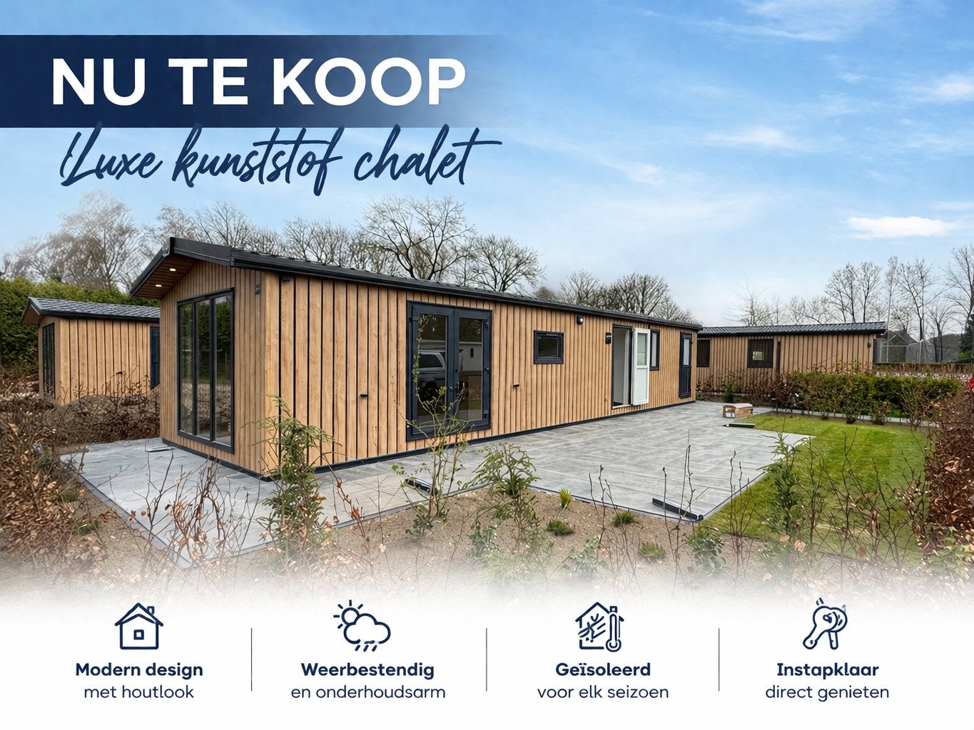 Uw eigen plaats op de Veluwe Rust Ruimte en Natuur, Caravans en Kamperen, Stacaravans, Tot en met 4