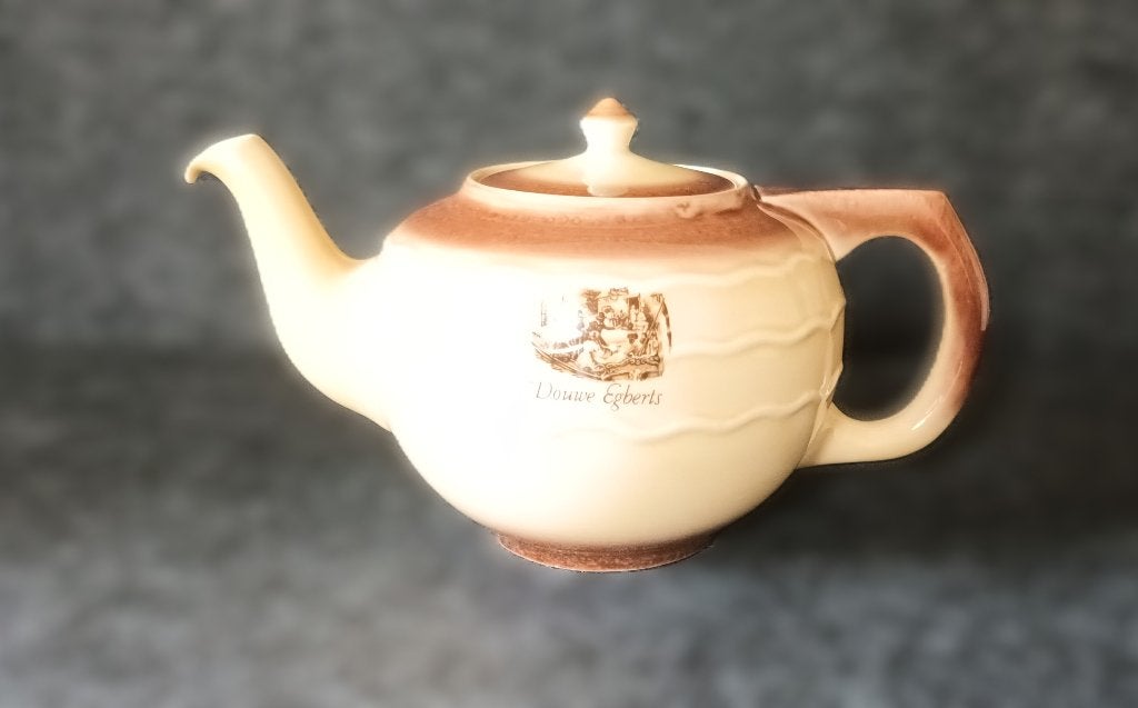 Vintage theepot Douwe Egberts, Antiek en Kunst, Ophalen of Verzenden