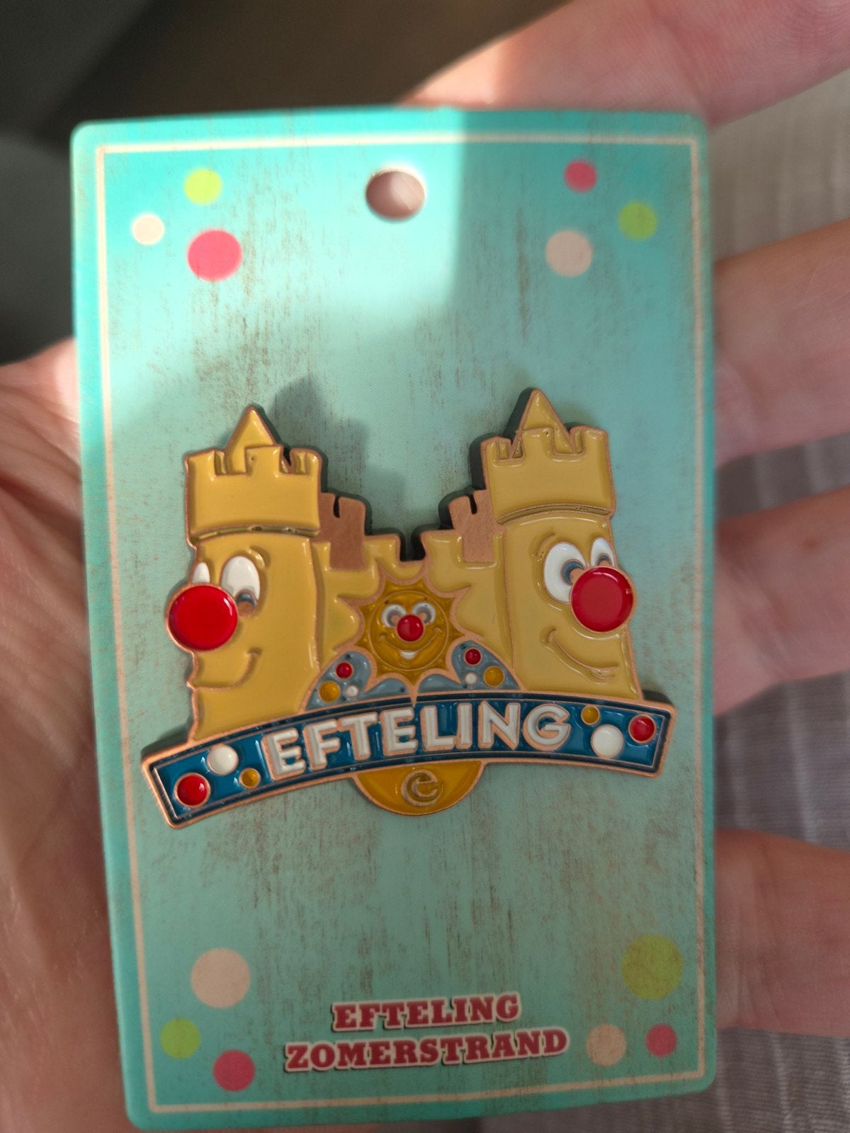 Efteling pin, Verzamelen, Efteling, Ophalen, Button of Speldje