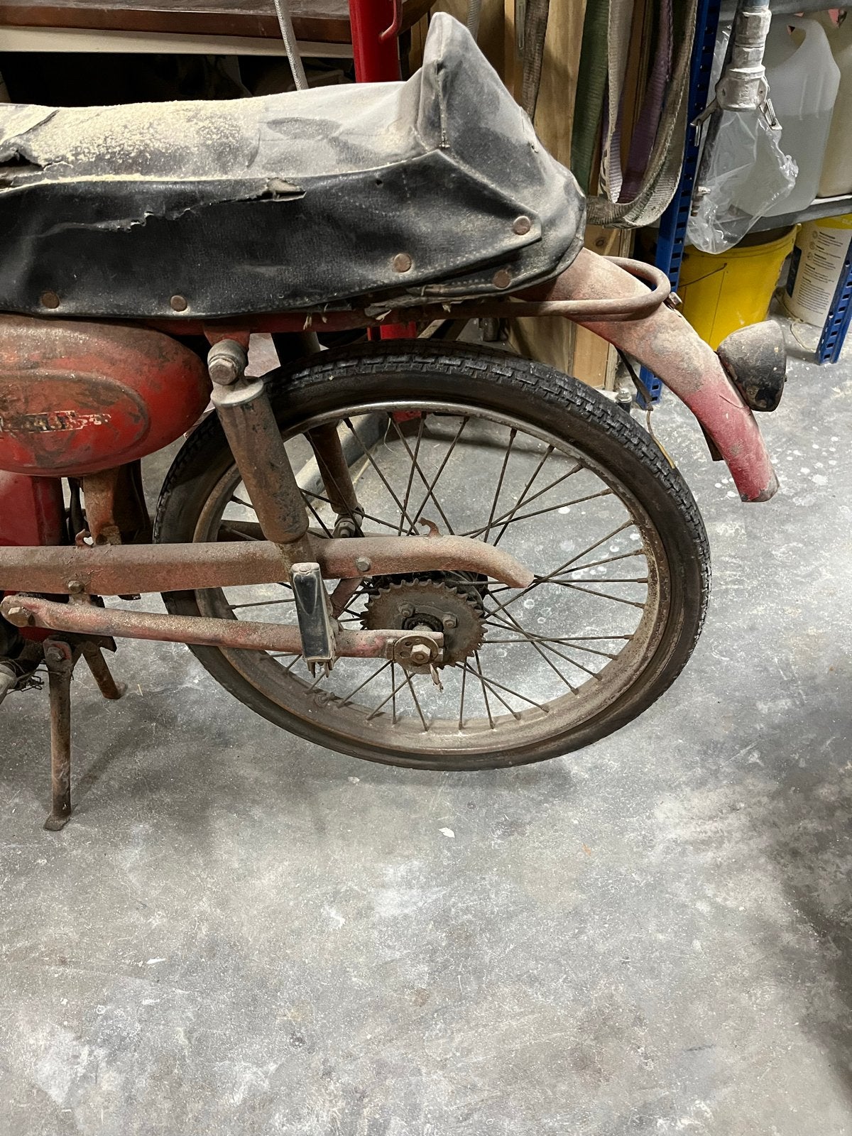 Zeldzame Motobi bromfiets - Restauratieproject, Fietsen en Brommers, Ophalen of Verzenden, Maximaal 45 km/u, Overige merken