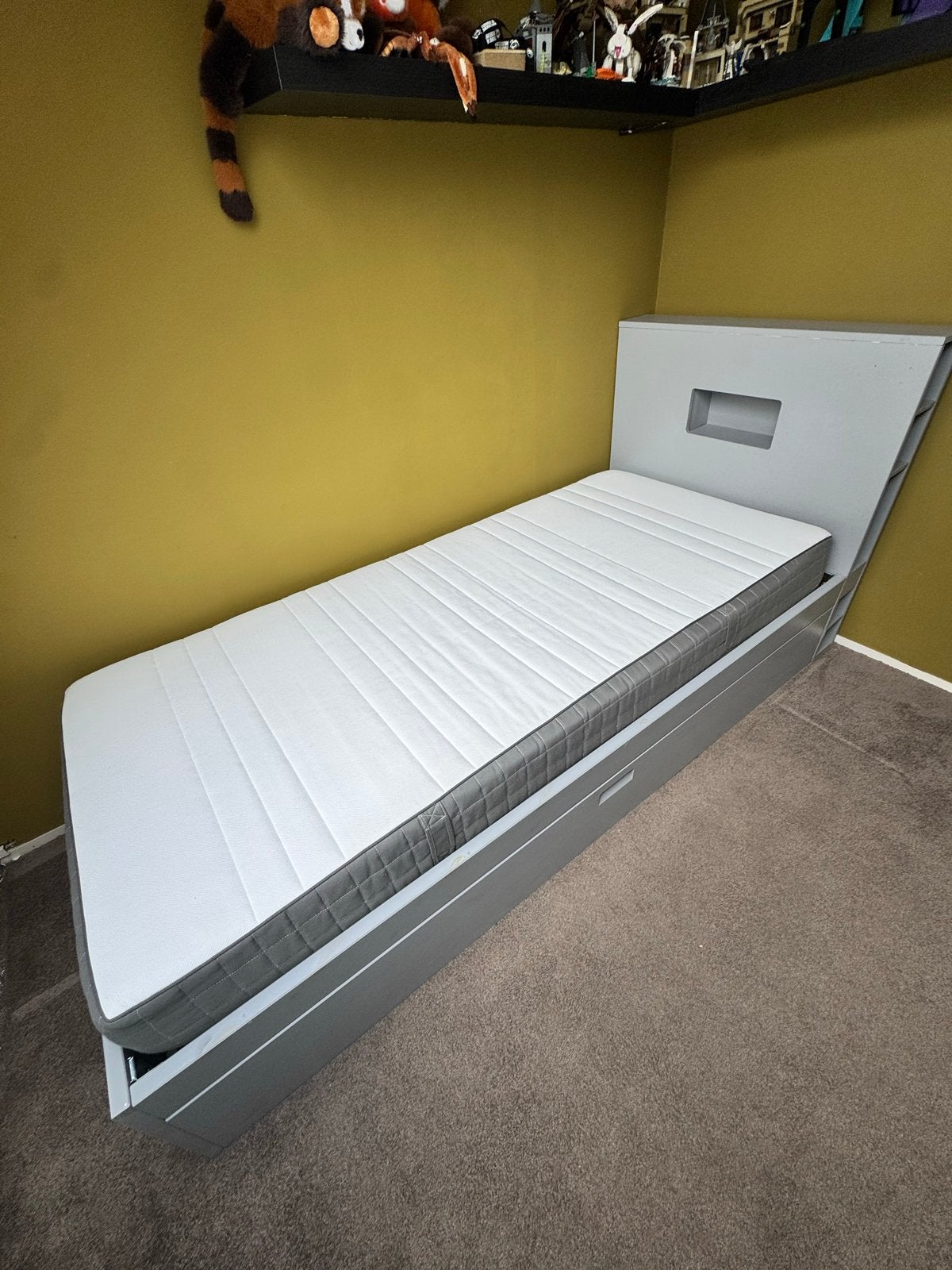 VT Wonen Eenpersoonsbed Store met Uitschuifbed, Ophalen, Gebruikt, 90 cm, Eenpersoons