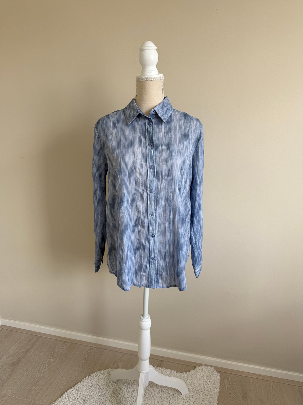 Nieuwe Blauwe Blouse van Kilky, maat M, Ophalen of Verzenden, Nieuw, Maat 38/40 (M), Blauw