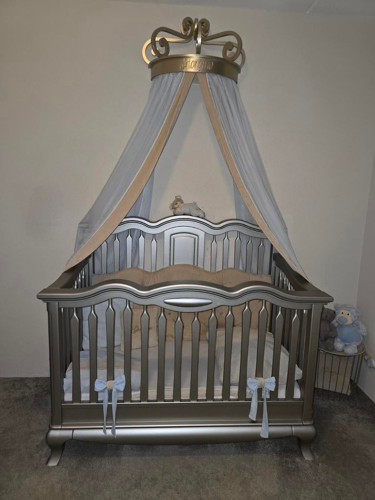 Romina Luxe babykamer set - Ledikant, Commode, Kledingkast, Ophalen, Gebruikt, Jongetje of Meisje