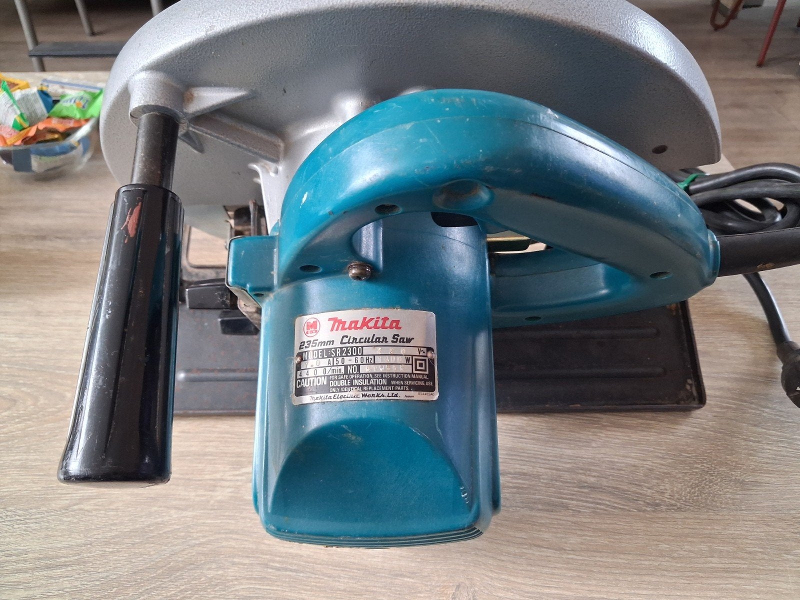 Makita SR2300 Cirkelzaag 235mm - Krachtig en Betrouwbaar, Gebruikt, Cirkelzaag, 70 mm of meer, Ophalen of Verzenden