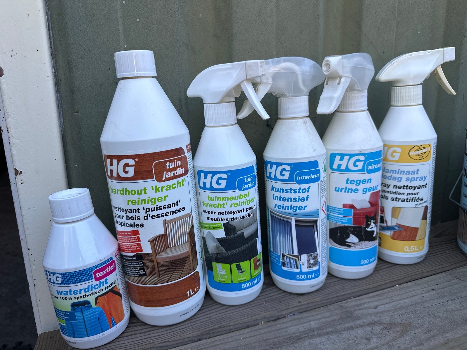 HG Schoonmaakmiddelen - 6x Nieuw!, Ophalen of Verzenden, Schoonmaakmiddel