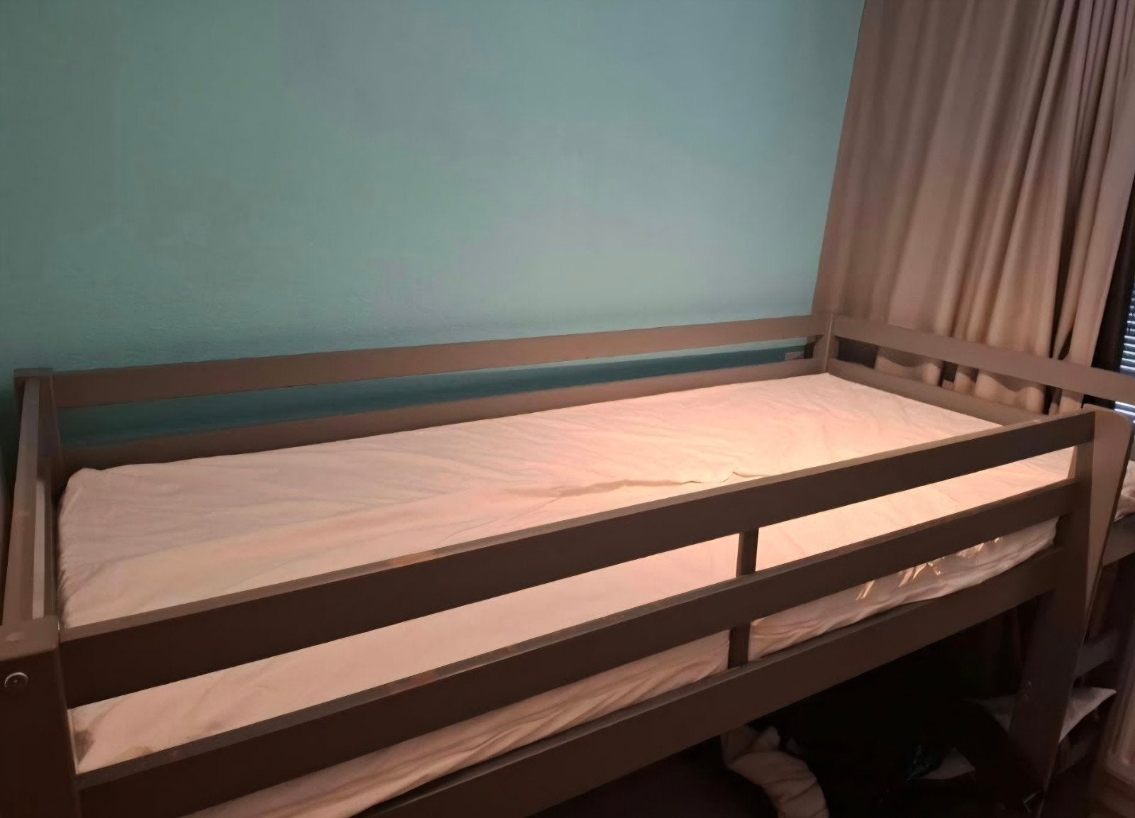 hoogslaper met matras, Ophalen, Gebruikt, Hoogslaper