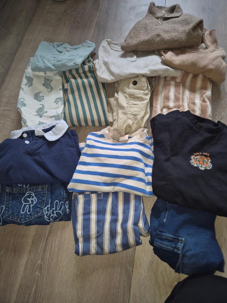 kleding pakketje maat 80, Kinderen en Baby's, Babykleding | Baby-kledingpakketten, Ophalen of Verzenden, Maat 80