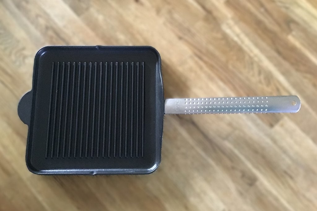 Bodum Chambord grillpan *ZGAN* gietijzer, Huis en Inrichting, Geschikt voor inductie, Gietijzer, Overige typen, Ophalen of Verzenden