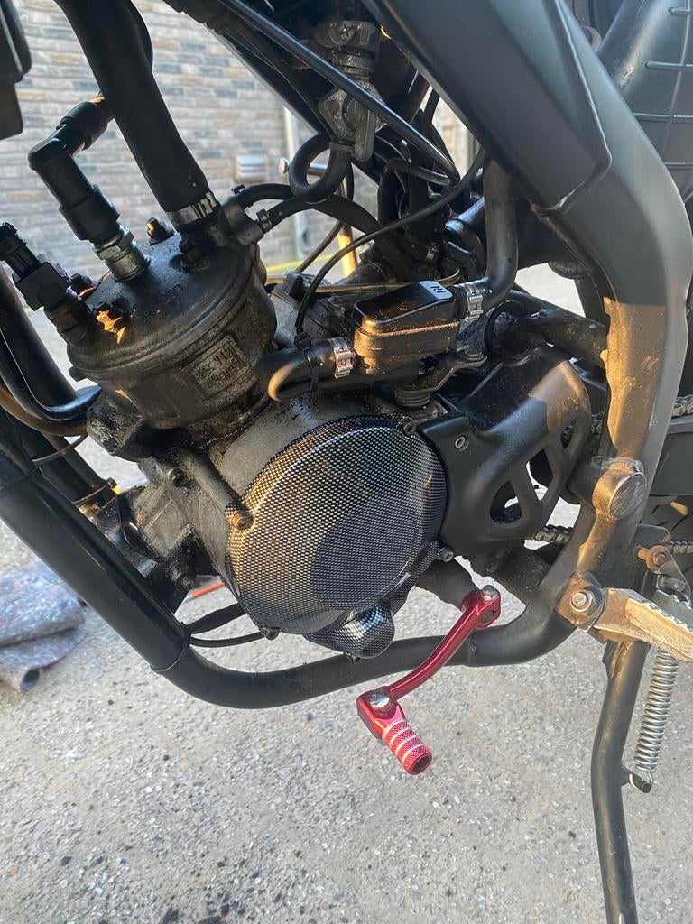Carbon vliegwieldeksel voor brommer/scooter, Ophalen of Verzenden, Nieuw