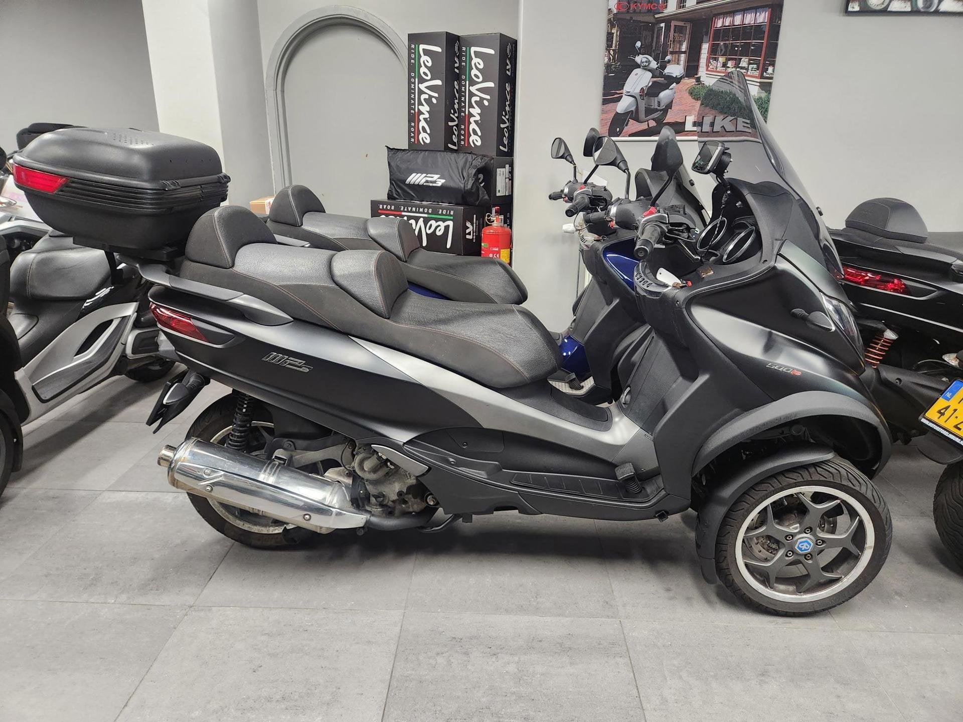 Piaggio MP3 500 ABS ASR SPORT 2018, Automaat, 31 pk, Achterwielaandrijving, Gebruikt