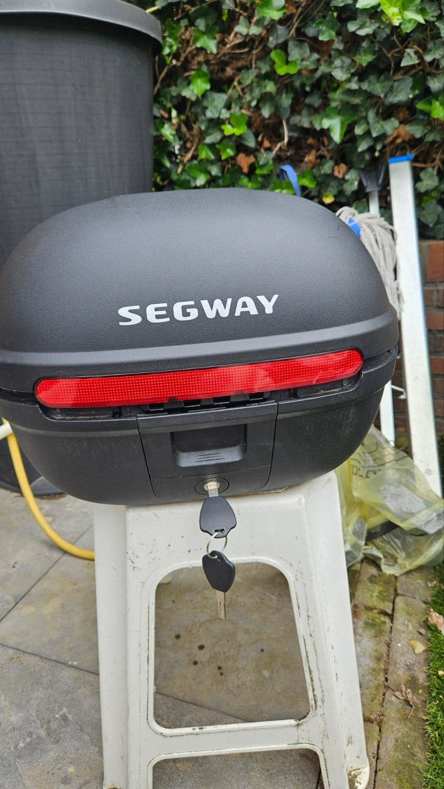 Segway Topkoffer - Zo goed als nieuw, Fietsen en Brommers, Ophalen, Zo goed als nieuw, Koffer, Segway