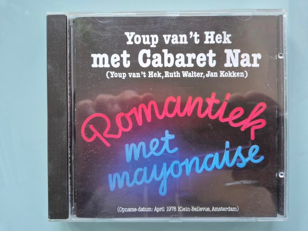 Youp Van 'T Hek & Cabaret Nar - Romantiek met mayonaise CD, Ophalen of Verzenden