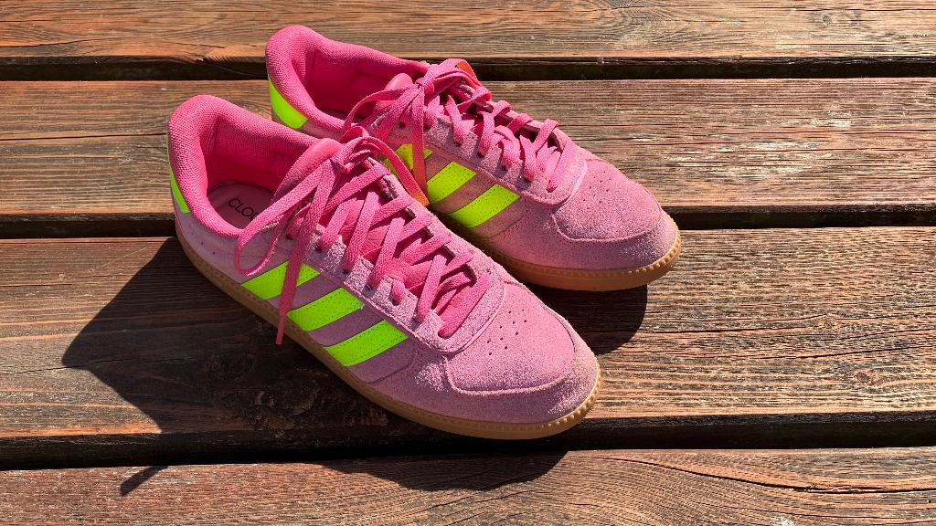 Adidas breaknet sleek pulse magenta sneakers, Adidas, Ophalen of Verzenden, Sneakers of Gympen, Roze