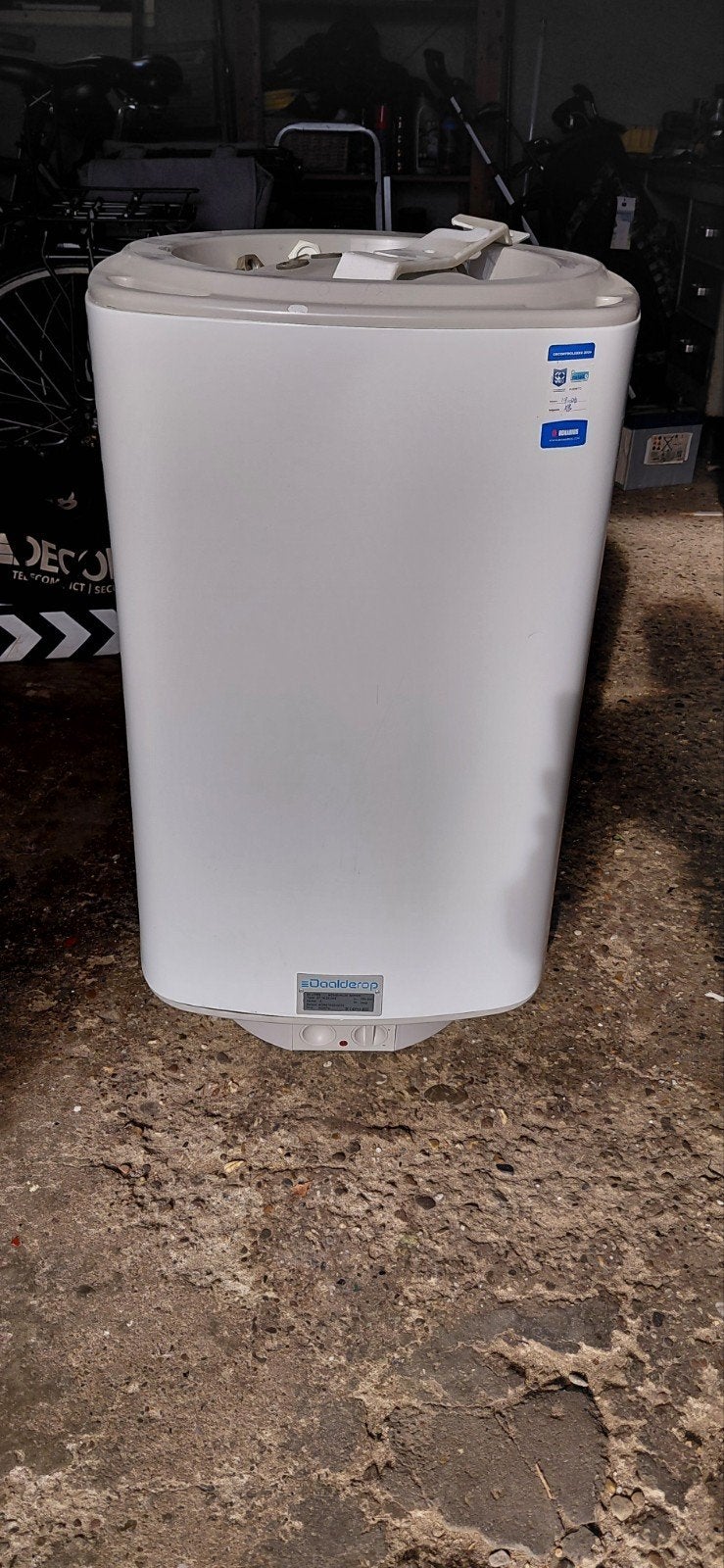 Daalderop Boiler 80 Liter - Mono-Plus Koper, 20 tot 100 liter, Ophalen, Gebruikt, 6 t/m 10 jaar oud
