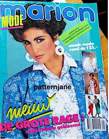 2 x Marion jaren 80 - 1/1986 en 12/1984, Verzenden, Gebruikt, Vrouw, Marion