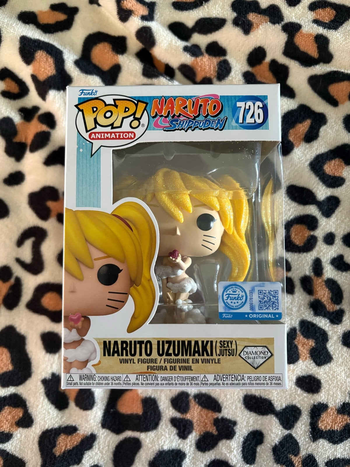 Funko Pop! Naruto Uzumaki (Sexy Jutsu) #726 Diamond, Verzenden, Nieuw