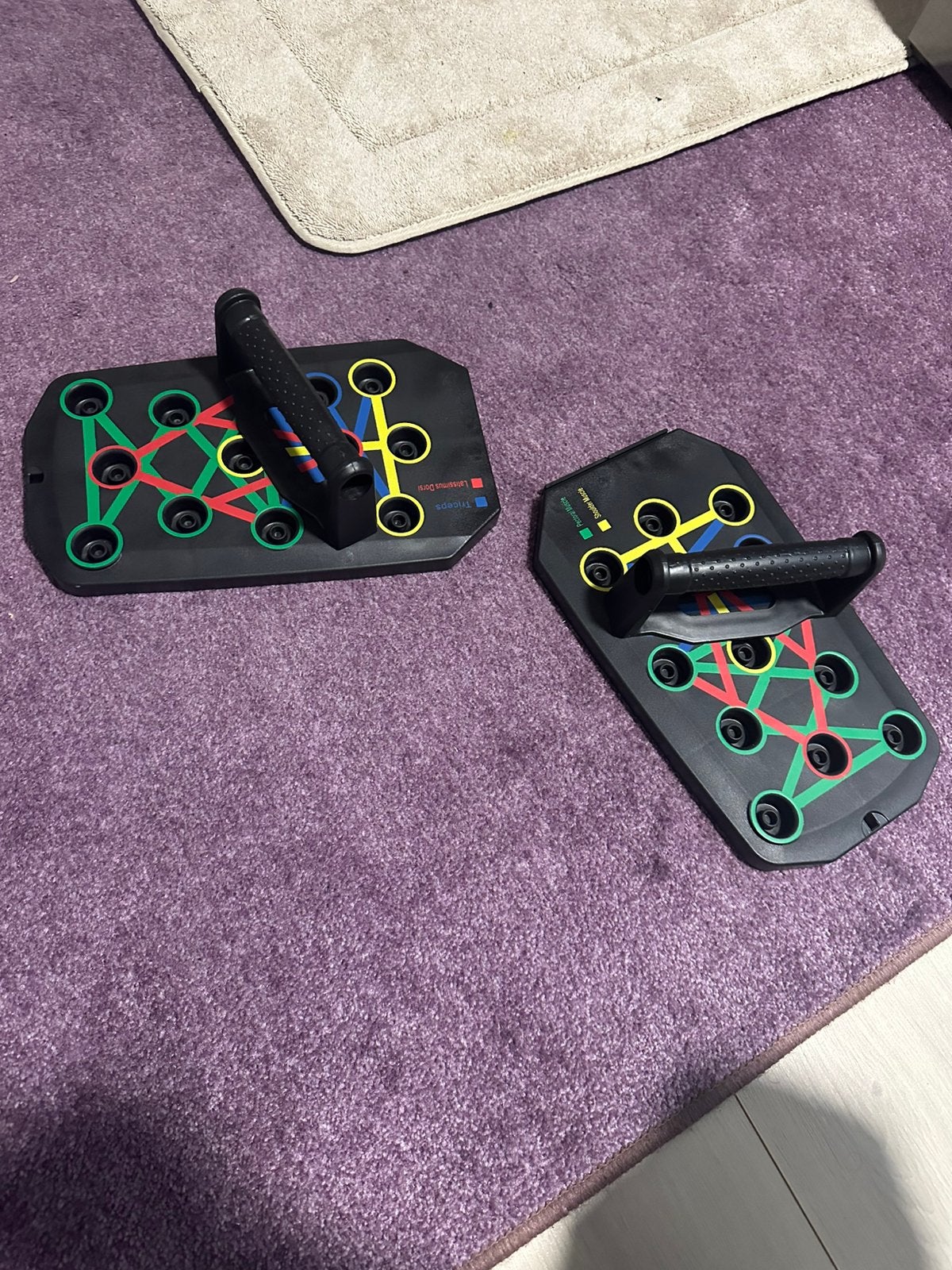 Push-up Board (Opvouwbaar/Verstelbaar) + Push-up Bars, Sport en Fitness, Ophalen, Kleding