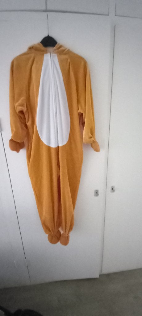 Carnaval haas verkleedpak ( Pasen )., Ophalen of Verzenden, Gebruikt, 146 t/m 152, Jongen of Meisje