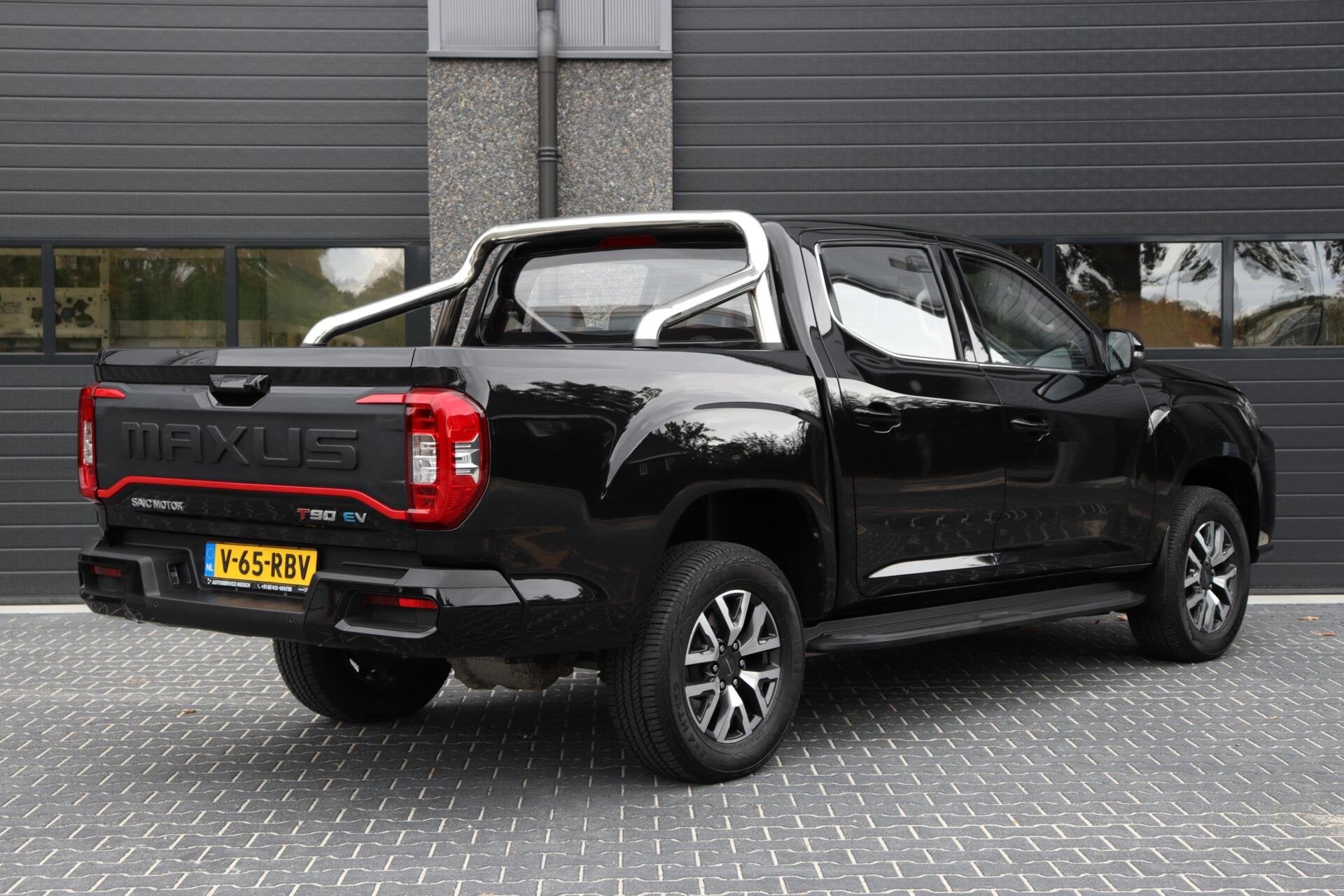 Maxus T90 EV Pick-up 89kWh WLTP 470KM l DUBBEL CABINE l LEDE, Auto's, Bestelauto's, Automaat, Parkeersensor, Gebruikt, 89 kWh