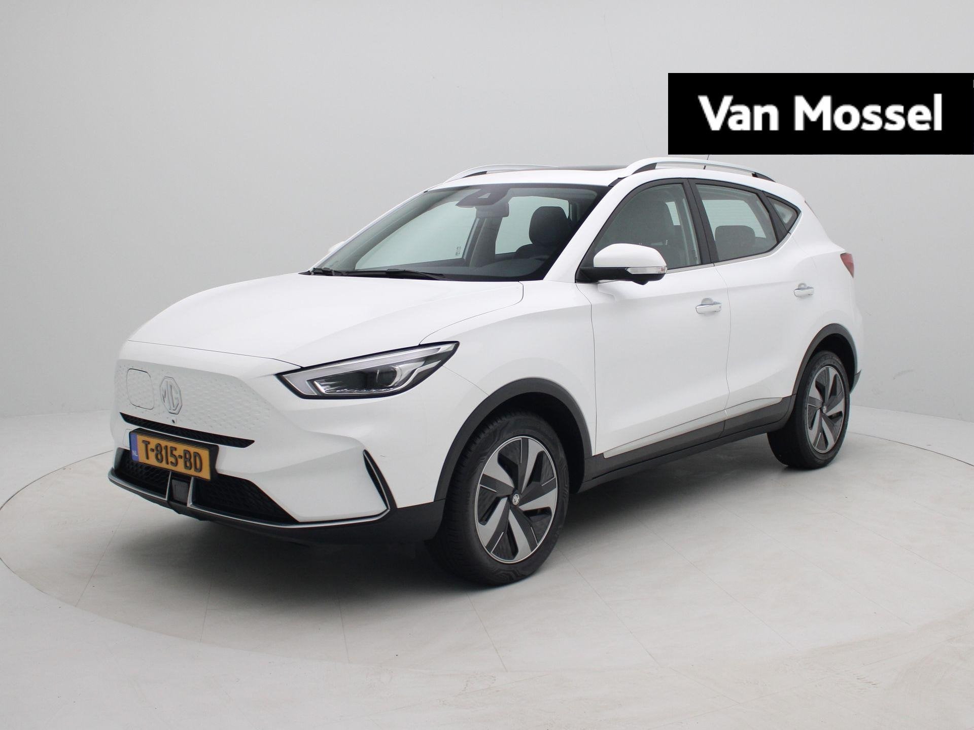 MG ZS EV Long Range Luxury 70 kWh | Apple Carplay/Android Au, Auto's, 12 maanden, Gebruikt, ZS, Wit