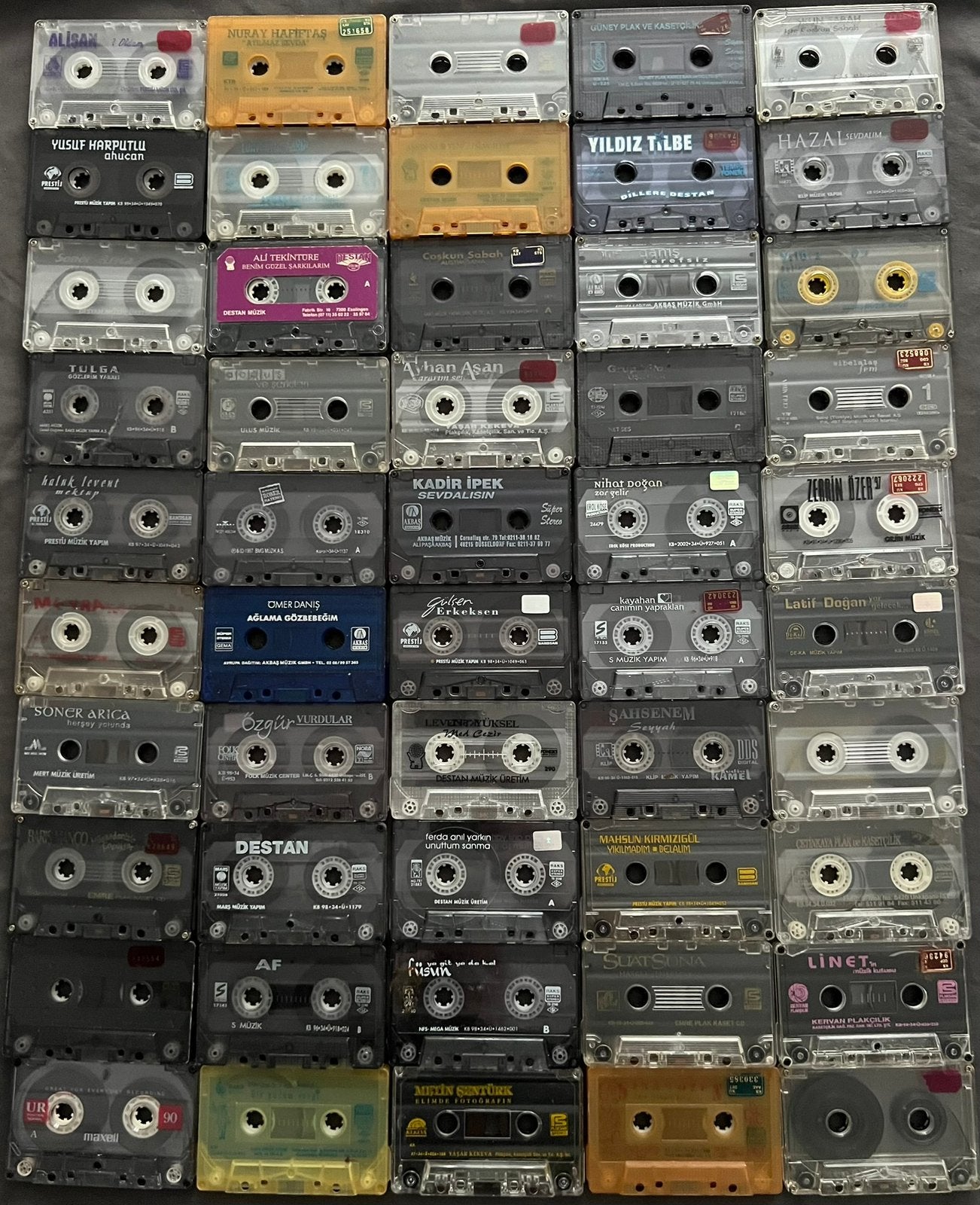 Turkse cassettes origineel per stuk €5 Euro!, Wereldmuziek, Ophalen of Verzenden, Zo goed als nieuw, Origineel