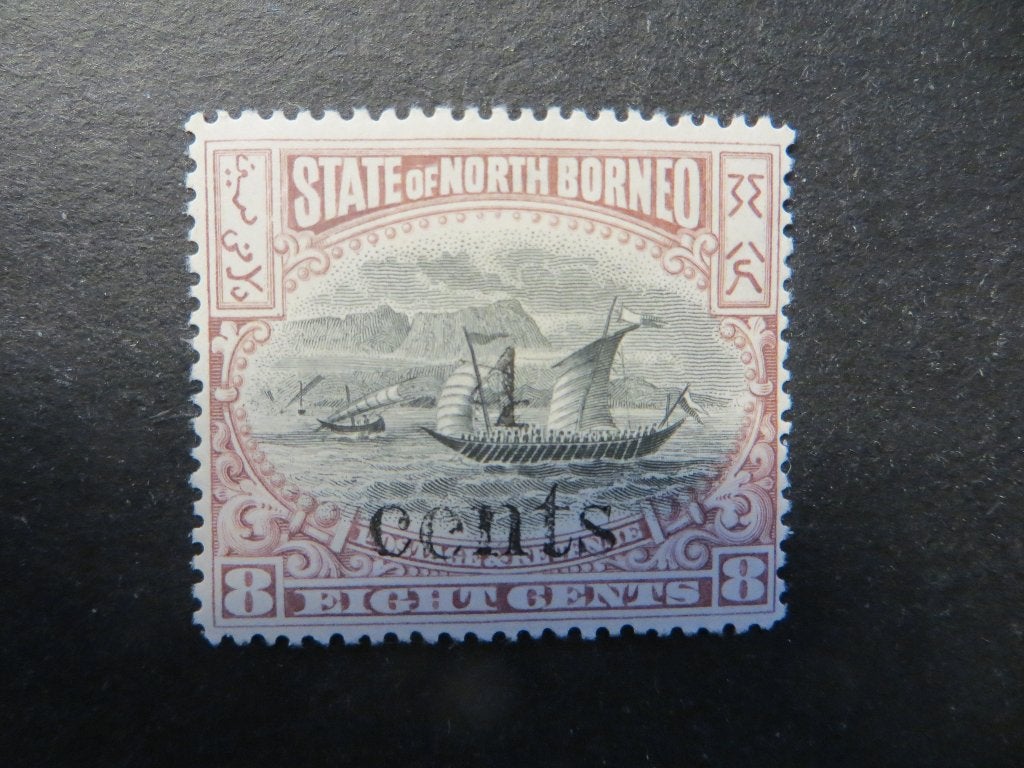 A04905: North Borneo  4 c, Ophalen of Verzenden, Oost-Azië