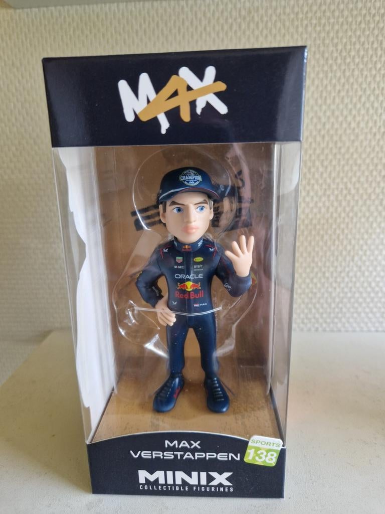 Max verstappen Oracle red Bull racing minix figuur, Verzenden, Nieuw, Formule 1