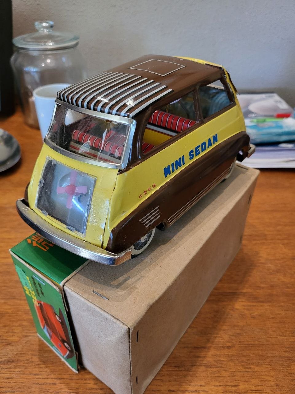 Zeldzame Shanghai Mini Sedan MF152 – BMW Isetta/// Near Mint, Ophalen of Verzenden
