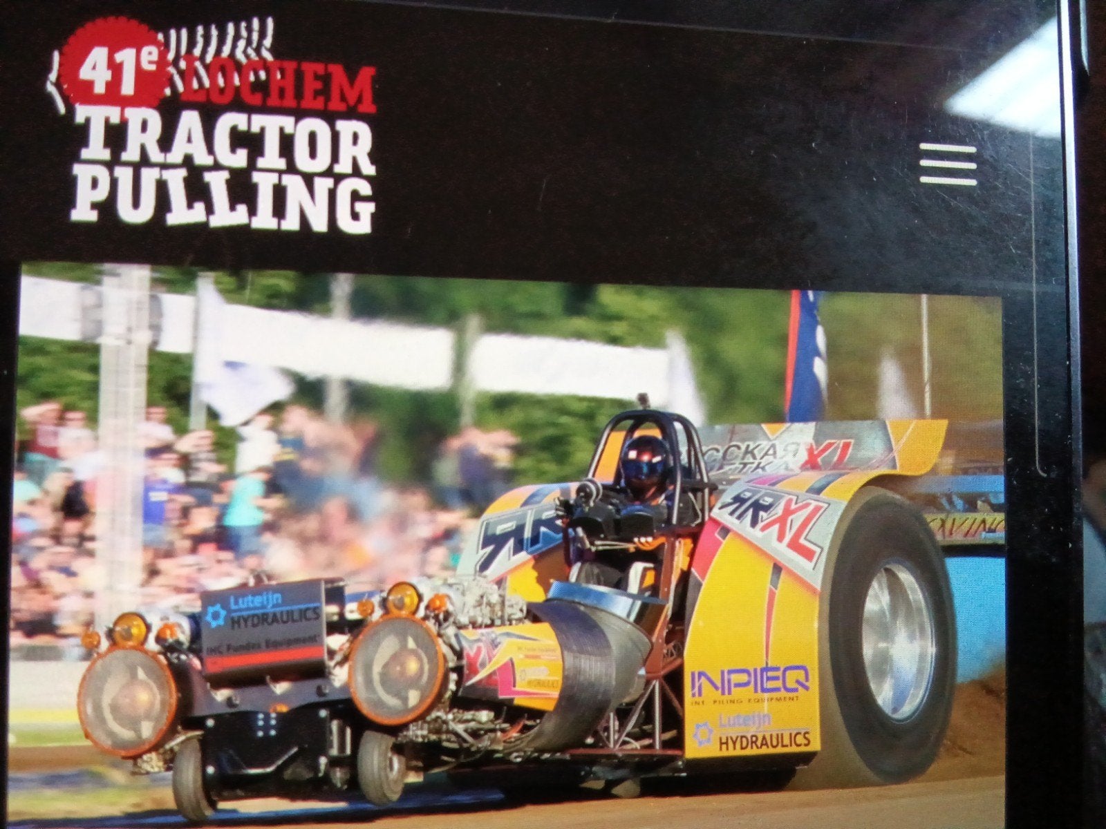 2x tracktorpulling Lochem zaterdag kaart+Golden cirkel kaart, Tickets en Kaartjes, Evenementen en Festivals, Twee personen