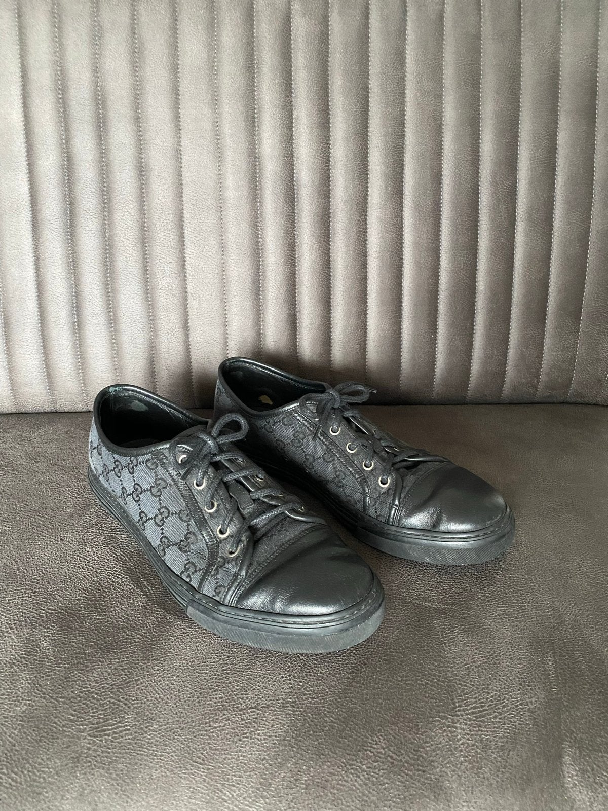 Gucci Heren Sneakers Zwart - Maat 44, Kleding | Heren, Schoenen, Zwart, Ophalen of Verzenden, Sneakers of Gympen, Gedragen