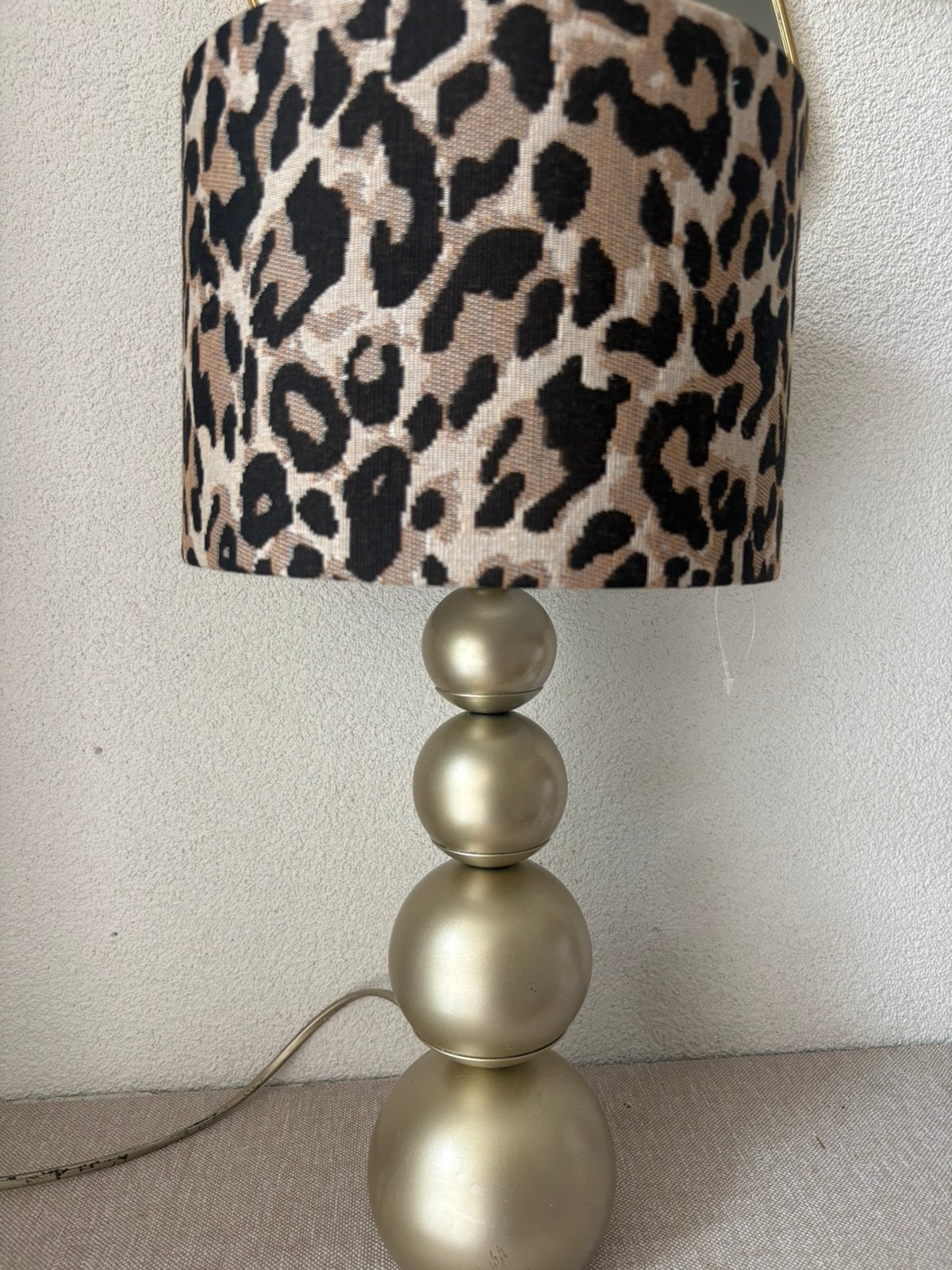 Panter Lamp 30 cm hoog, Ophalen of Verzenden, Zo goed als nieuw, Metaal