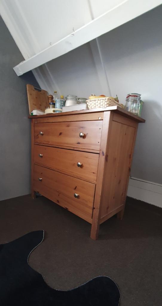 Large brown cabinet, Huis en Inrichting, Ophalen of Verzenden, 25 tot 50 cm, Minder dan 100 cm