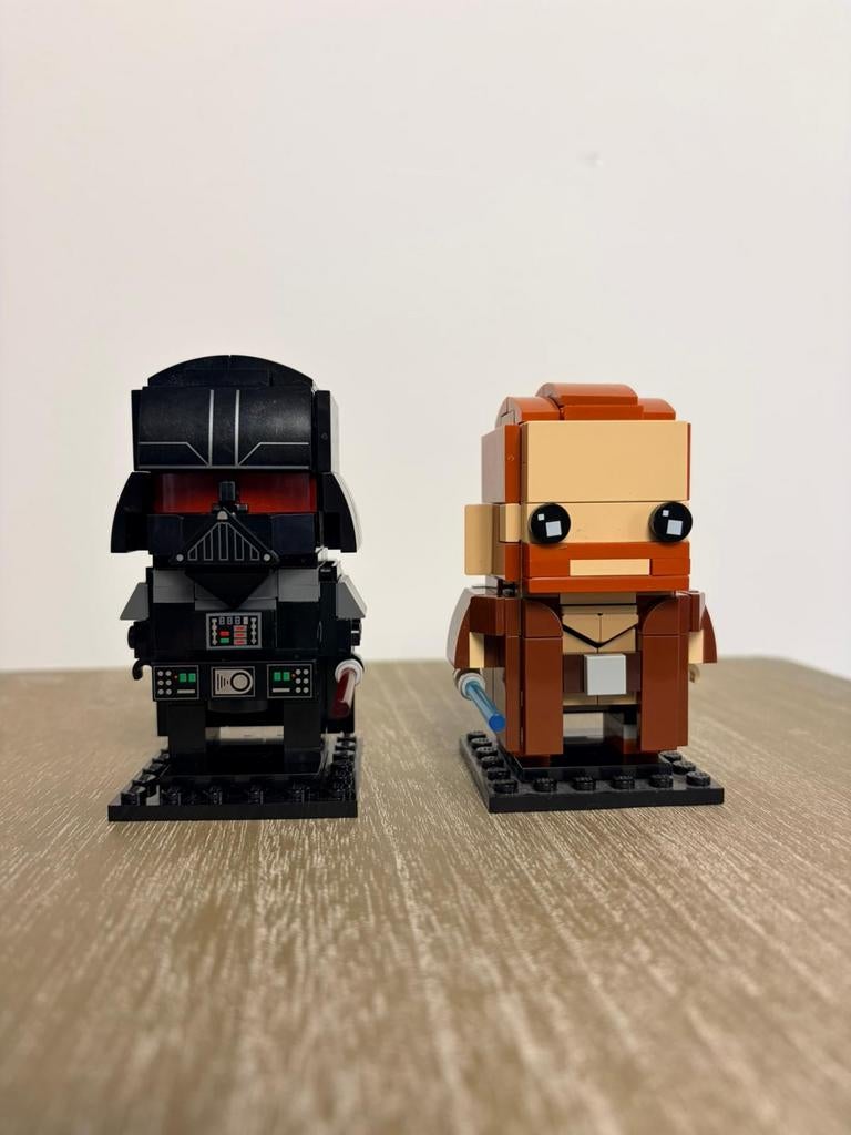 Lego Brickheadz 40547 - Darth Vader en Obi-Wan Kenobi, Ophalen of Verzenden, Zo goed als nieuw, Complete set, Lego