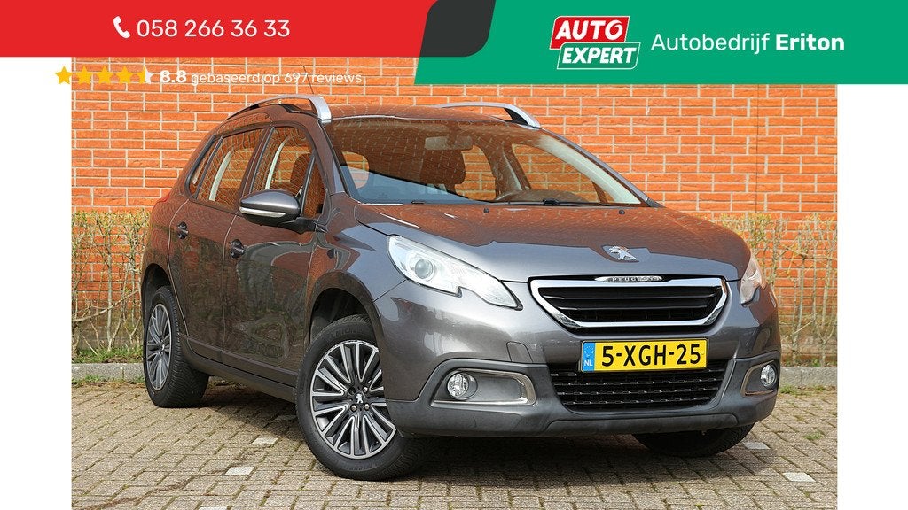 Peugeot 2008 1.2 VTi 82pk Active Pack Premium | NL-auto | 5, Auto's, Peugeot, Bedrijf, Te koop, ABS, Airbags, Airconditioning