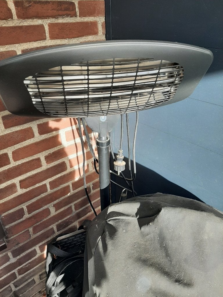 Verwarmingslamp voor tuin, Draaibaar, Vloer, Zo goed als nieuw, Ophalen