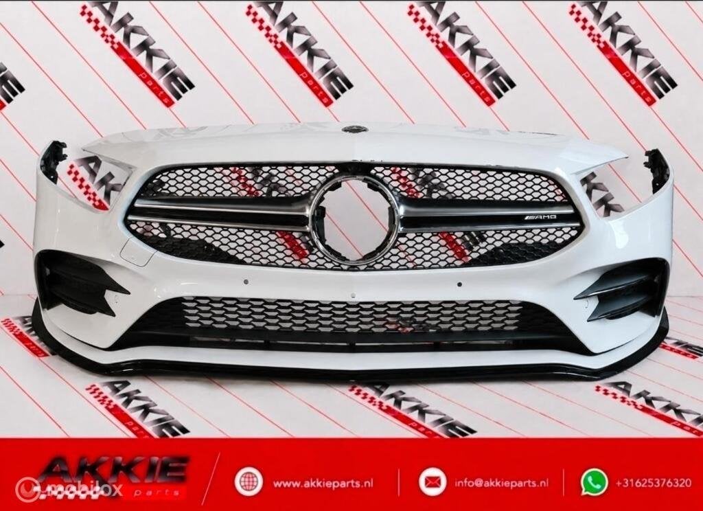 W177 V177 A35 amg voorbumper mercedes A-klasse AMG bumper, Gebruikt, Voor, Mercedes-Benz, Ophalen of Verzenden
