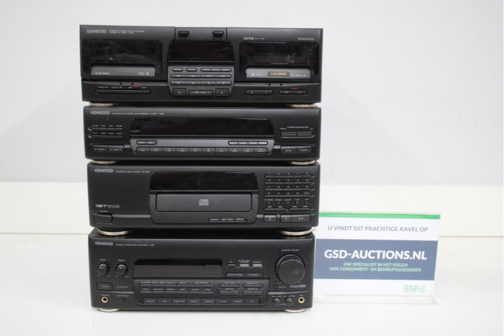 Kenwood stereoset - cassette, tuner, CD speler, versterker, Ophalen of Verzenden, Niet ingevuld, Niet ingevuld, Niet ingevuld