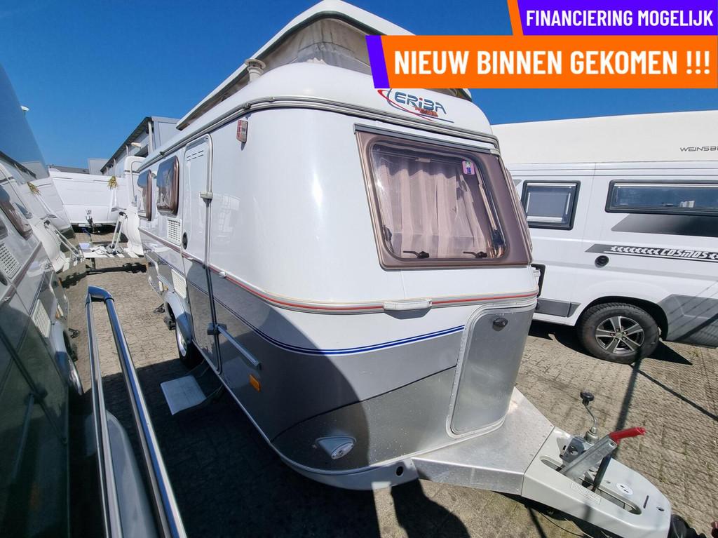 Eriba TROLL 550 GT MOVER + DWARSBED + HEFDAK + VOORTENT, Caravans en Kamperen, Bedrijf, 5 tot 6 meter, Eriba, Mover