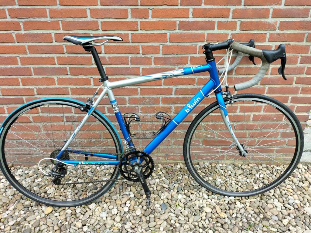 Racefiets  B'twin, Fietsen en Brommers, Fietsen | Racefietsen, Ophalen, Aluminium, Meer dan 20 versnellingen, Overige merken
